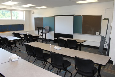 Classroom with Screen